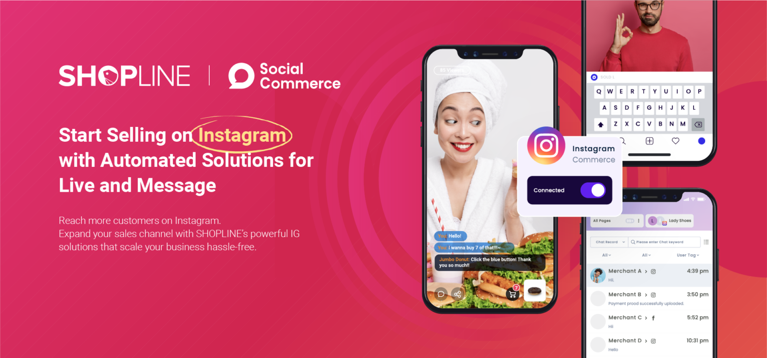 SHOPLINE adds Instagram LIVE integration to suite of Social Commerce  solutions (2022) - SHOPLINE ACADEMY l Free e-Commerce and Digital Marketing  Resources